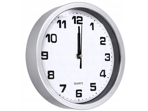 Horloge murale grande horloge silencieuse non tactile 20 cm trotteuse circulaire