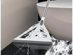 Scraper for collecting water floors windows glass mirrors broom scraper