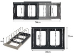 Organisateur de casseroles extractible support de casseroles