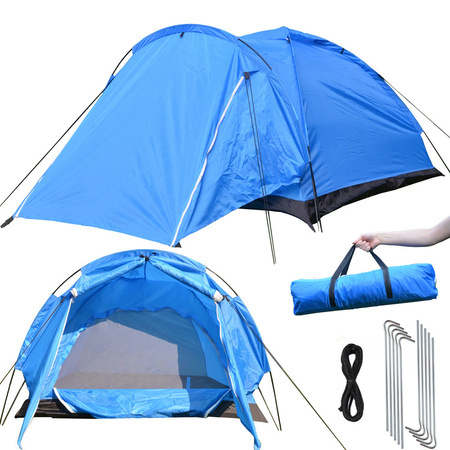 Camping tienda de campaña al aire libre mosquitera 2 personas vestíbulo