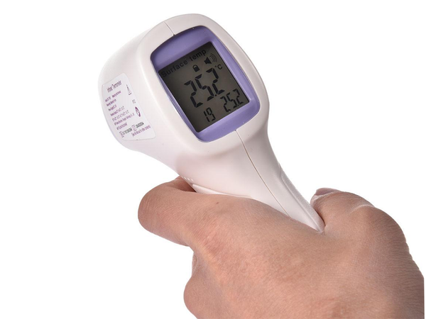 Infrardeči brezkontaktni medicinski termometer 2-v-1