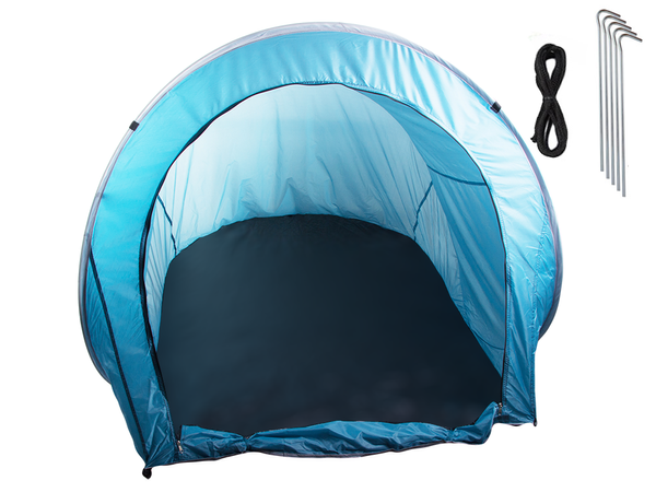 Plážový stan velký uzamykatelný pop-up samoskládací s uv krytem