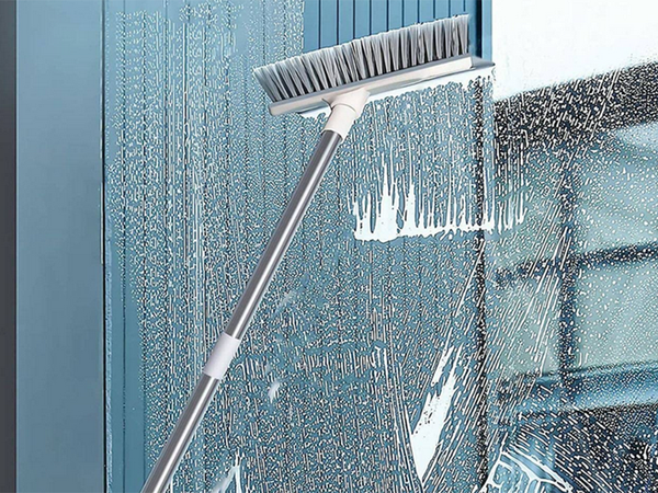 Brosse à récurer les sols brosse à eau pour le nettoyage des sols 2en1