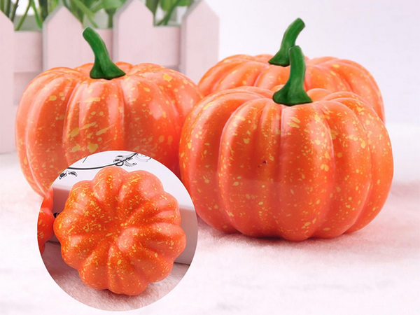 Dovleac decorativ polistiren artificial decor halloween toamna