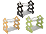 Dishwasher drying rack double-decker