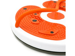 Swivel twister for exercise with cables foot massager
