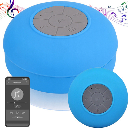 Enceinte bluetooth mini sans fil ipx4 portable bass mobile ventouse