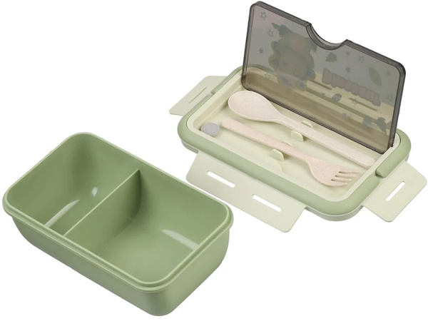 Lunchbox breakfast box breakfast container lunch cutlery with water bottle set