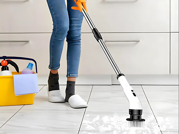 Rotacijski mop električna krtača za čiščenje 9 različnih nastavkov