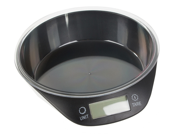 Vaso de cocina electrónico con cubeta desmontable 5kg/1g escala digital precisional