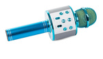 Micrófono inalámbrico bluetooth altavoz karaoke modulador de voz redondo