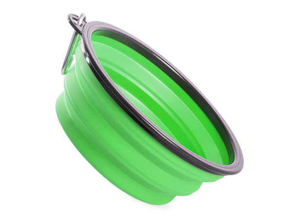 Sticlă pliabilă din silicon pentru câine și pisică de travel travel light 800ml
