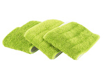 Mop plat avec laveur rotatif solide set de 3 cartouches de remplacement
