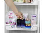 Estanteria baño armario cocina estanteria movil con ruedas 3 niveles ganchos