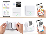 Mini imprimante thermique sans fil portable pour photos et notes