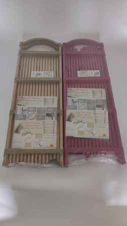 GOLD SHOE RACK (20)