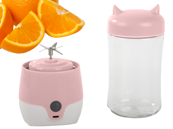 Prenosný bezdrôtový usb blender na smoothie s nádobou na kokteily