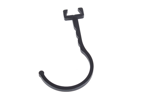 Kuhinjska stenska polica dvojni obešalnik