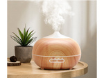 Zvlhčovač vzduchu aromaterapie aroma difuzér časový spínač rgb