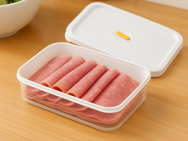 Контейнер для продуктов с крышкой герметичный органайзер для кухни 1,4 л 1400 мл