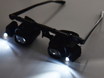 Pregled oči v smeri urinega kazalca 2 led 2x 6x 8x 12x 24x