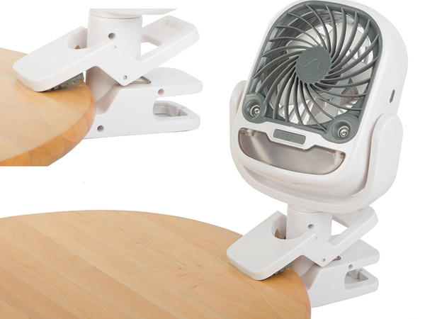 Stolný ventilátor stojaci tyčový zvlhčovač vzduchu usb rgb 2v1