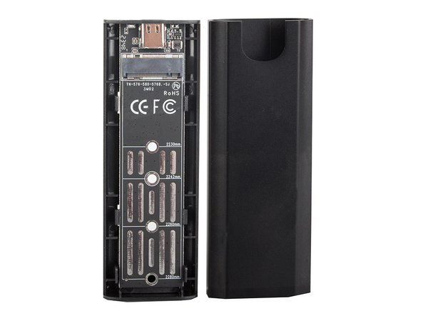 Hdd adapter box m.2 sata ngff usb 3.1 usb typ-c 2230-2280mm