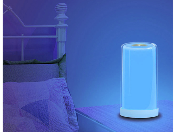 Luz nocturna de sobremesa usb touch color wireless