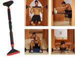 Vingrinājums pull-up bar regulējams tērauds