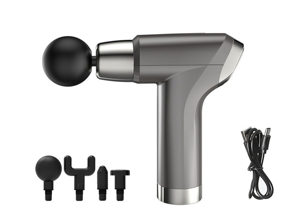 Masážna pištoľ na masáž chrbta a tela výkonná masážna pištoľ so 4 hrotmi