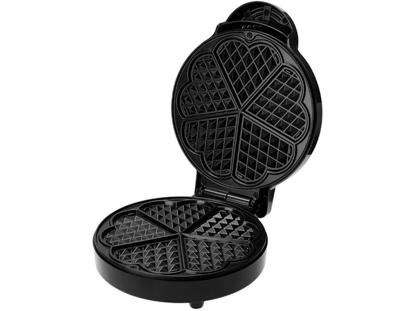 Gofrera robusta 5 gofres esponjosos gofrera corazones 1000w