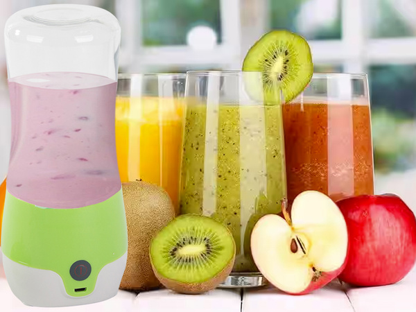 Blender à smoothie portable usb sans fil tassie container pour cocktail