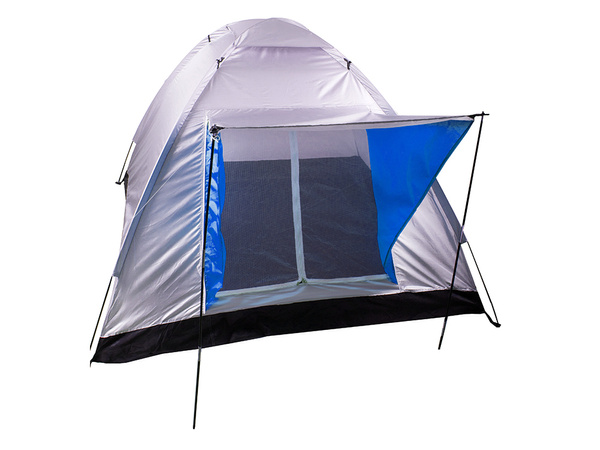 Tienda iglo para 4 personas con toldo camping playa