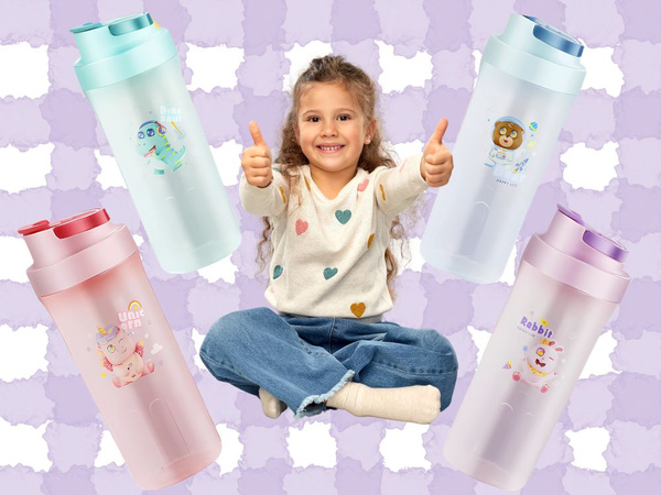 500ml water bottle for children school kindergarten