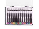 Precision torx screwdrivers 12 pcs + screwdriver case