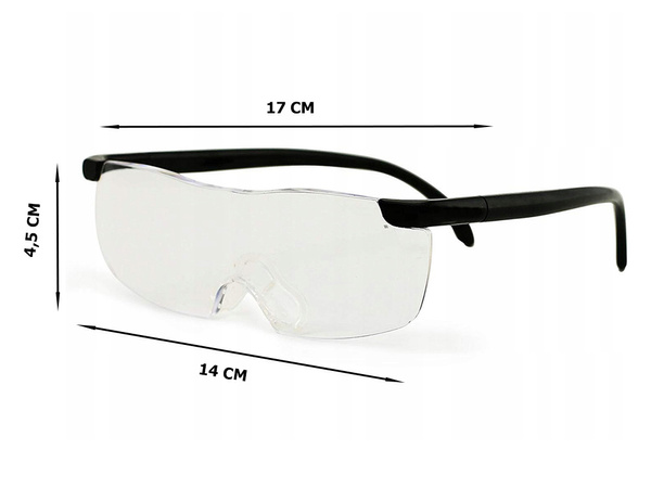 Lupa okulary powiększające vision 160% zoom