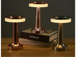 Noční světlo stolní dotyková lampa 3 krok ložnice lampa bezdrátová