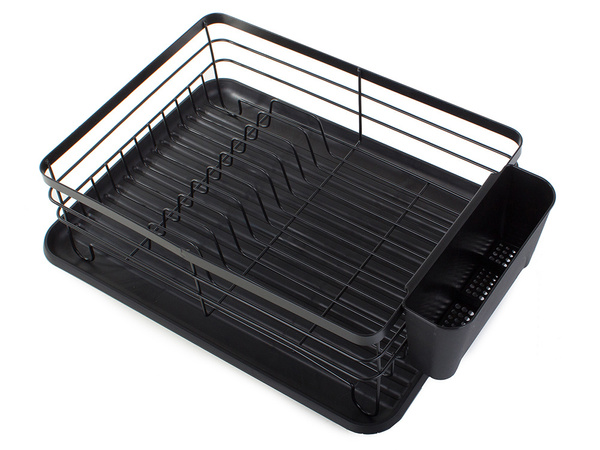 Drying rack dish drainer large tray