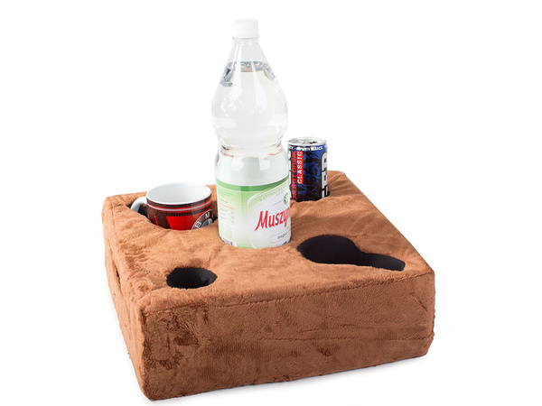 Organizér na polštářky podšálků na stůl