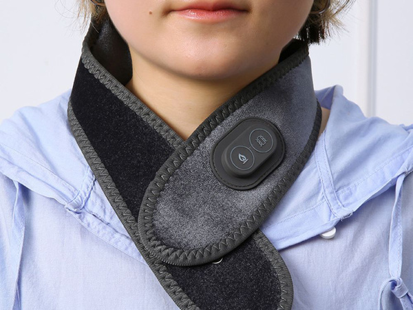 Neck pain relief neck massager warming massage headband usb lightweight