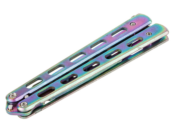 Cuchillo de entrenamiento romo mariposa