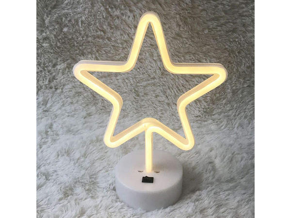 Standing star 100 led christmas tree lights large usb