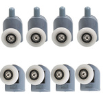 Rollers for shower cubicle set wheels 8 rollers