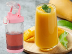 Portable USB wireless smoothie blender, ice crusher, rose