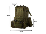 Taktický vojenský batoh pro přežití 48,5 l