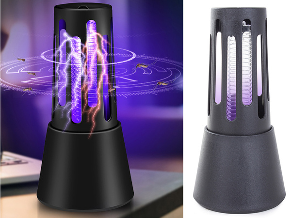 Insecticide lamp for mosquitoes insects flies uv effective 5w quiet brush