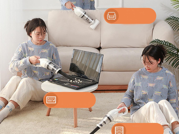 Bezvadu automašīnas putekļu sūcējs bezvadu 120w