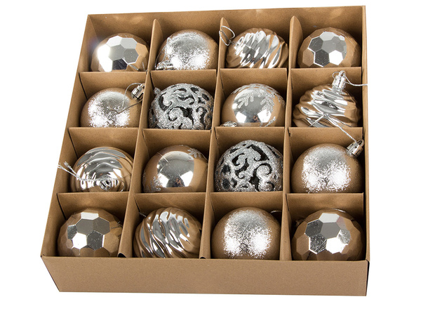 Choinka bombes pour choinka 6cm set of 16 pc bombes decoration holy holiday designs