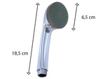 Combiné de douche grand chrome
