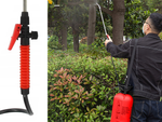 Pulverizador a presión jardín pulverizador manual lanza larga 8l correa